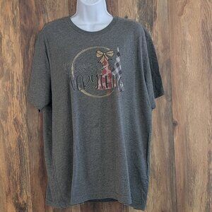 Bella Canvas Merry Everything 2XL Women's Holiday Christmas Tee Tshirt